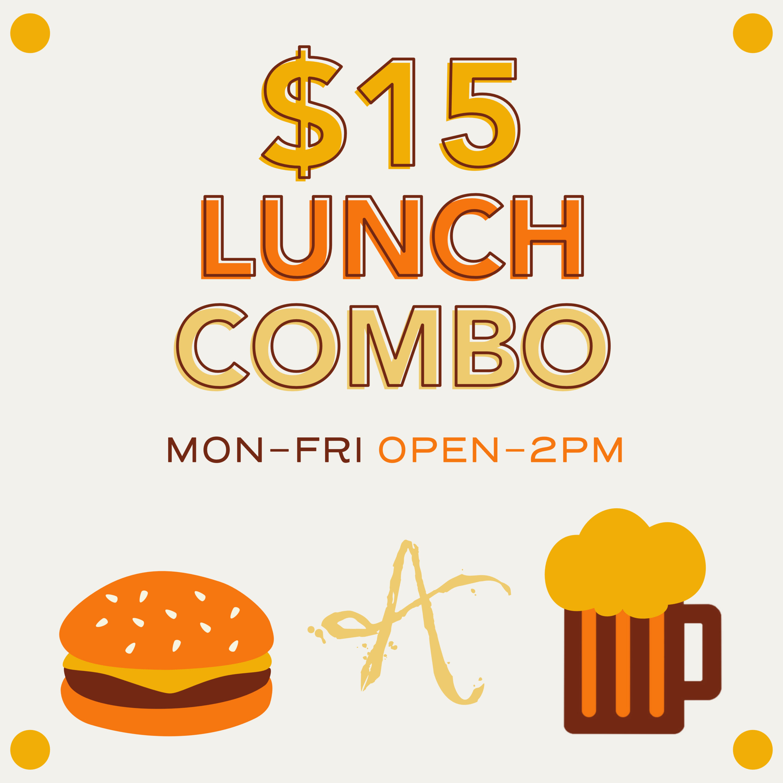 $15 Lunch Combo