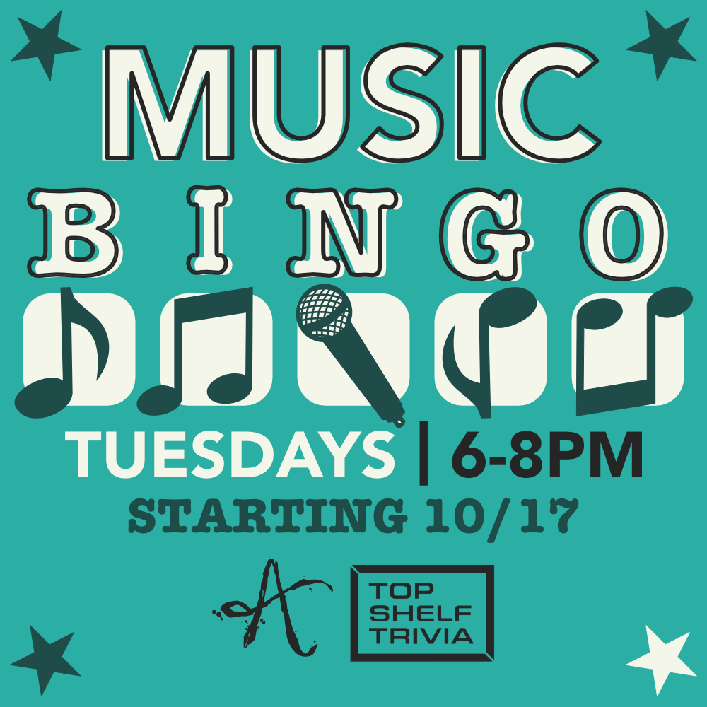 Music BINGO | Tuesdays