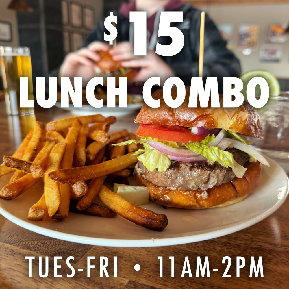 $15 Lunch Combo: Tue-Fri 11am-2pm