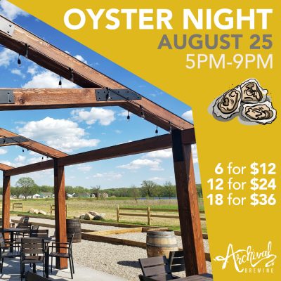 Oyster Night | Aug 25